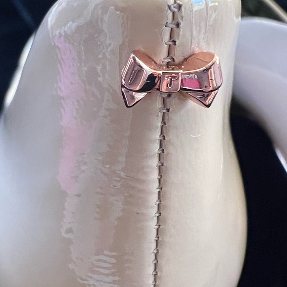 Ted Baker Women's Nude-Pinkish Leather Heels - Size 37 - Picture 8 of 16